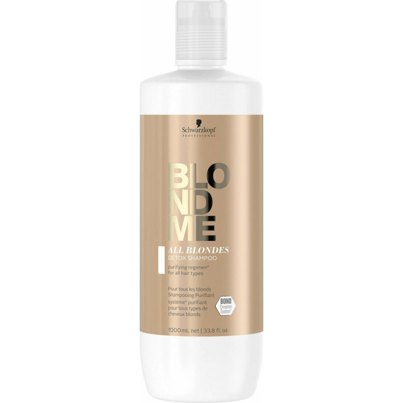 Schwarzkopf Blondme All Blondes Detox Σαμπουάν για Βαθύ Καθαρισμό για Βαμμένα Μαλλιά 1000ml