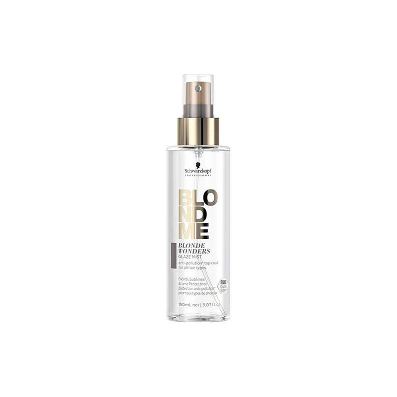 Schwarzkopf BlondMe Blonde Wonders Glaze Mist Αντηλιακό Μαλλιών Spray 150ml