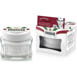 Proraso Pre-Shave Περιποίησης για Γένια Sensitive Skin με Πράσινο Τσαι & Βρώμη 100ml