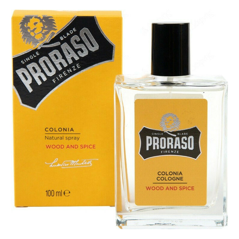 Proraso Wood & Spice Eau de Cologne 100ml