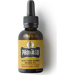 Proraso Λάδι Περιποίησης για Γένια Wood & Spice 30ml